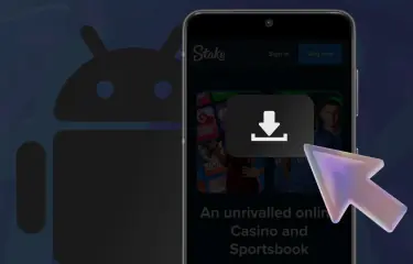 Stake India Application for Android: detailed instructions on how to install and start using the mobile application step 3