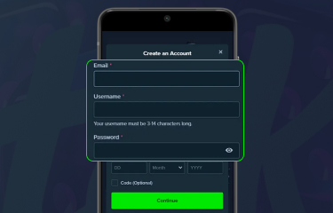 Stake India Signin: detailed instructions on how to log in to your account on the mobile version of the platform for Android and iOS 3