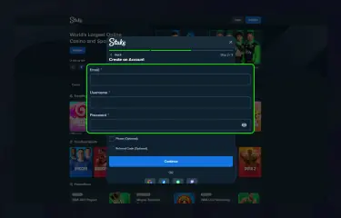 Stake India Login: Follow these simple steps to create an account on the platform and start playing 2