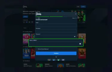 Stake India Login: Follow these simple steps to create an account on the platform and start playing 3