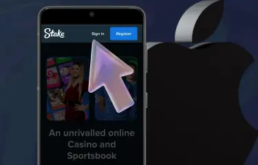 Stake India Application for IOS: detailed instructions on how to install and start using the mobile application step 2