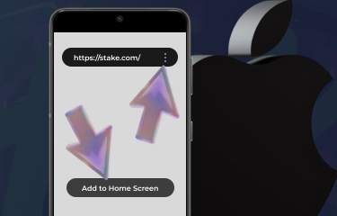 Stake India Application for IOS: detailed instructions on how to install and start using the mobile application step 3