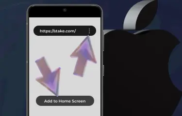 Stake India Application for IOS: detailed instructions on how to install and start using the mobile application step 3