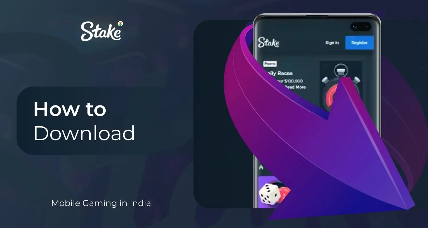 Stake India Application for Android and iOS: detailed instructions on how to install and start using the mobile application.