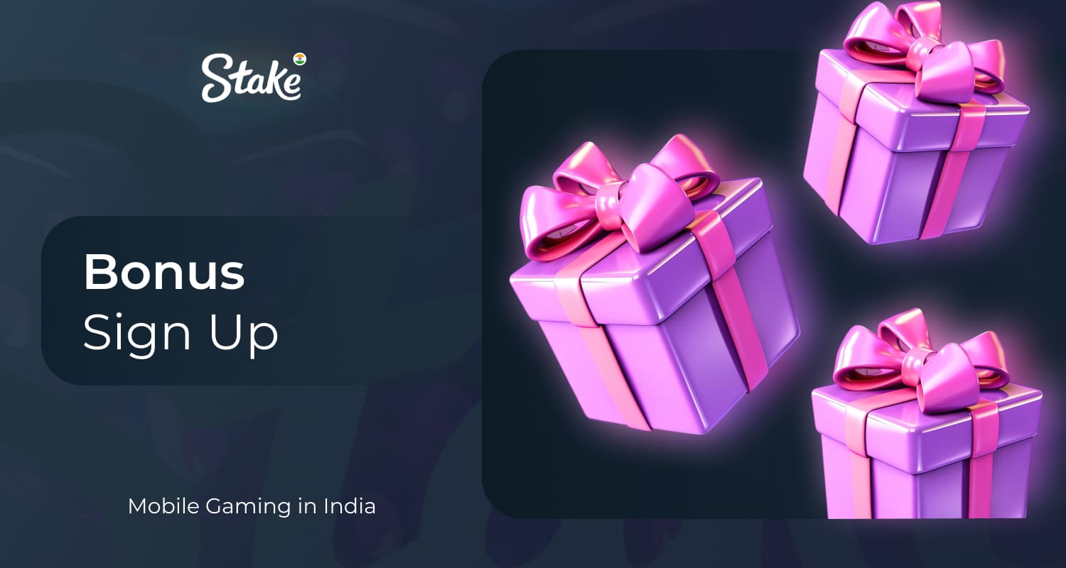 Stake India offers bonus and promotional offers when you create an account to start playing and use the platform to your advantage.